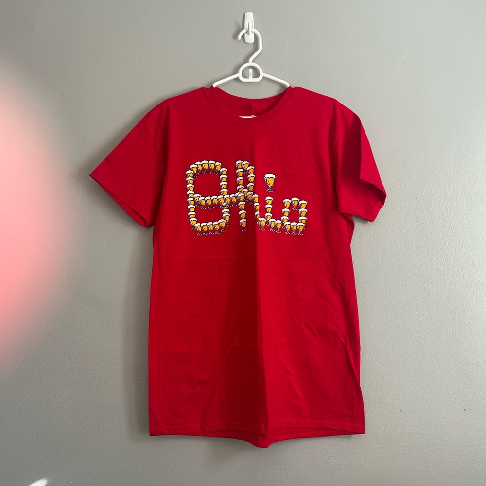 Hanes Ohio Red Tee from Frostys Bar